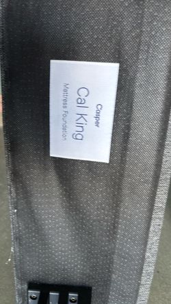 Casper Cal King Upholstered Foundation Bed Frame