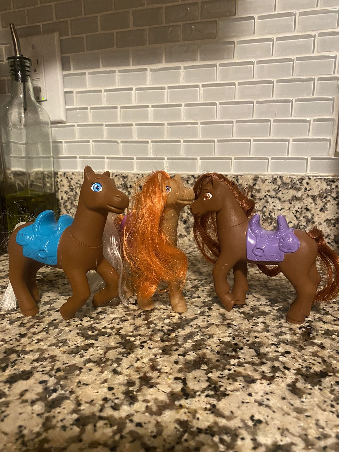 3 Mattel Ponies 1989 Mold