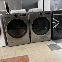LG Front Load Washing Machines New Open Box 