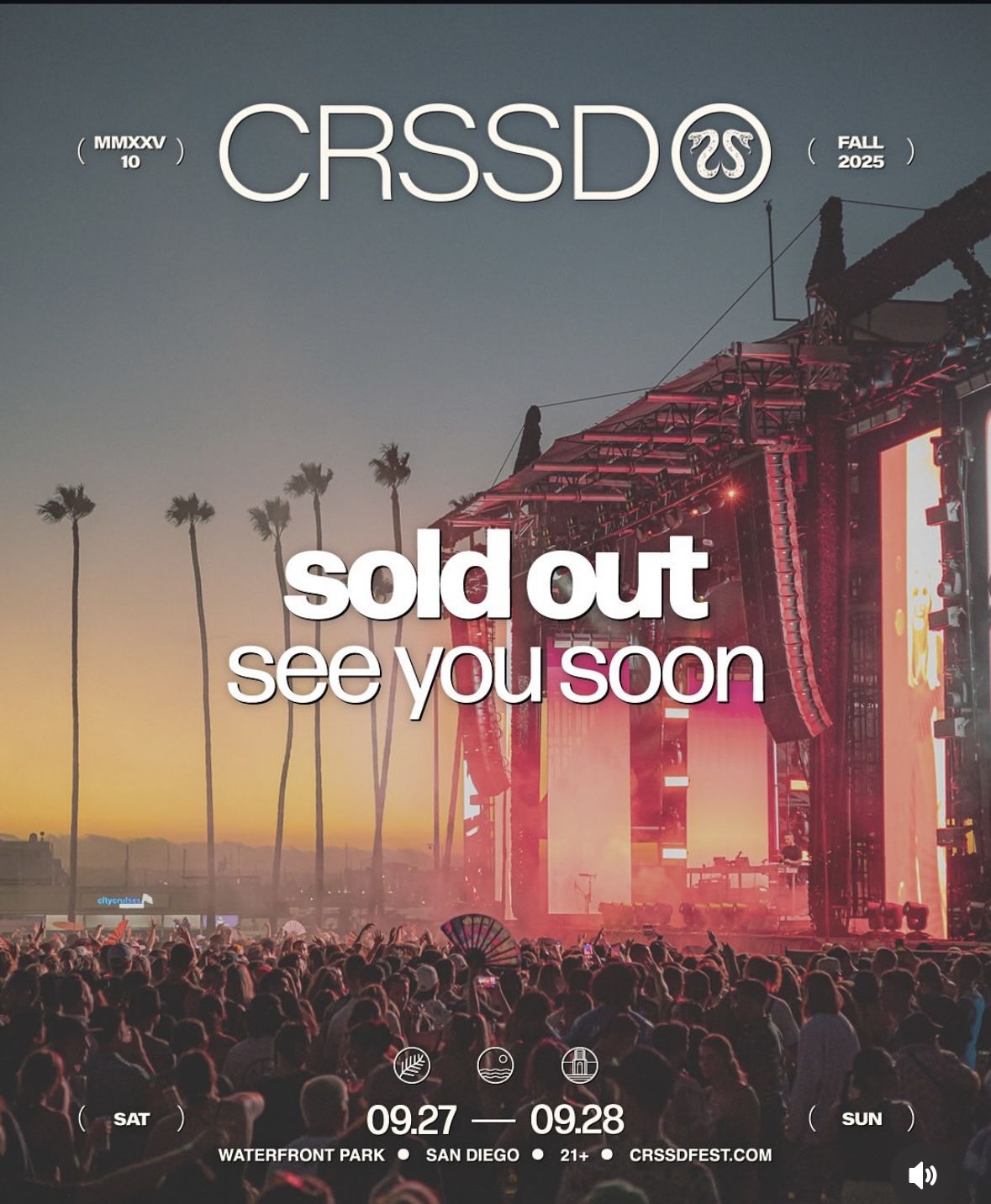 CRSSD SEPT 27/28