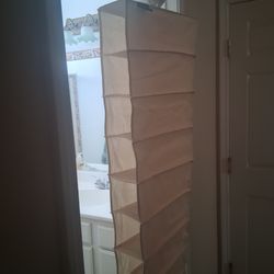 Shoe  hanger for closet  canvas  10  Slots  new (Jurupa Valley Area)