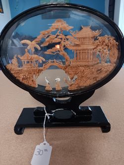 STUNNING ASIAN 3D CORK ART,  PLEASE CHECK OUT MY PAGE.  TONS OF GREAT DEALS.