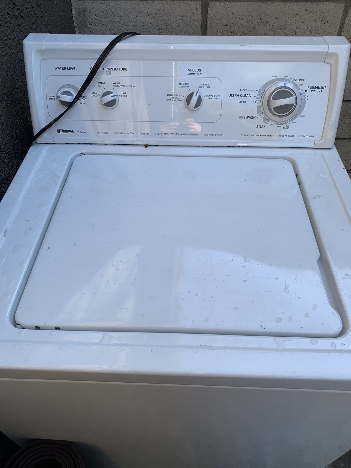 Kenmore 80s Series Washer/ Not Tested for Sale in San Diego, CA OfferUp