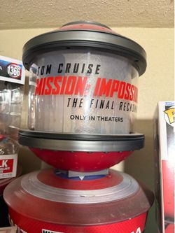 Mission impossible LED popcorn bucket