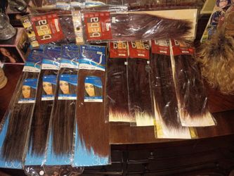 Hair weave wigs and extensions