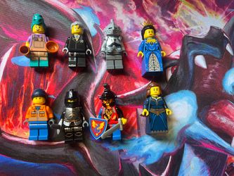 Lego Minifigure lot Series, Spy, City, Kingdoms, and Fantasy Era