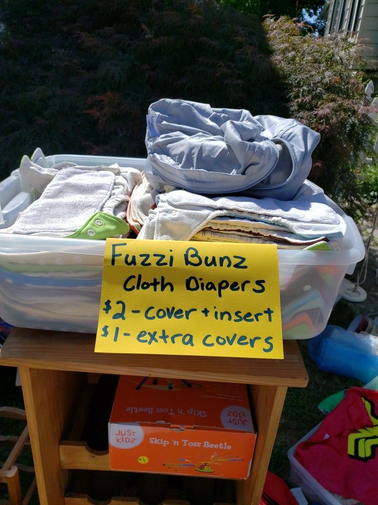 Fuzzi Bunz Cloth Diapers, XS-M