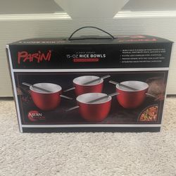 4 Piece Ceramic Bowls Set