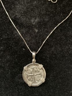 Atocha silver necklace