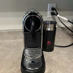 Nespresso citiZ with Milk Frother