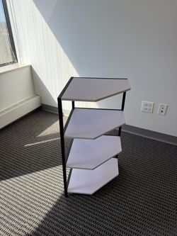 Office corner shelf