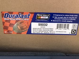 Brake Rotor 31275 And 55032