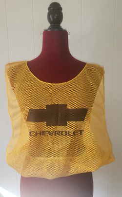 Vintage Mesh Yellow Chevrolet Top Unisex