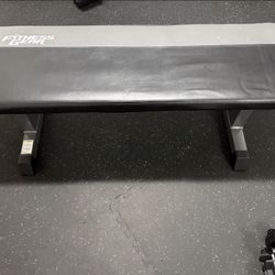 Fitness Gear Flat Bench – Heavy Duty – Great for Home Gym