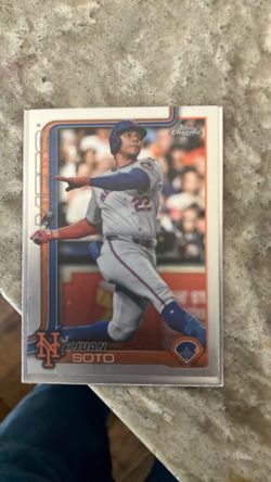 Juan Soto 2025 Topps chrome