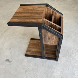 C-Shaped Side Table 