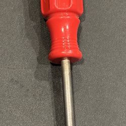 Craftsman No. 41053 G WF Torx No. T15 Screwdriver Red Handle Made In USA 