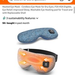 Heated Eye Mask 