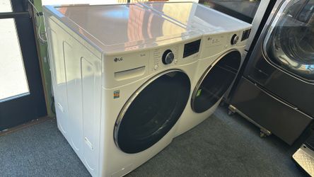 Front load lg washer and dryer set