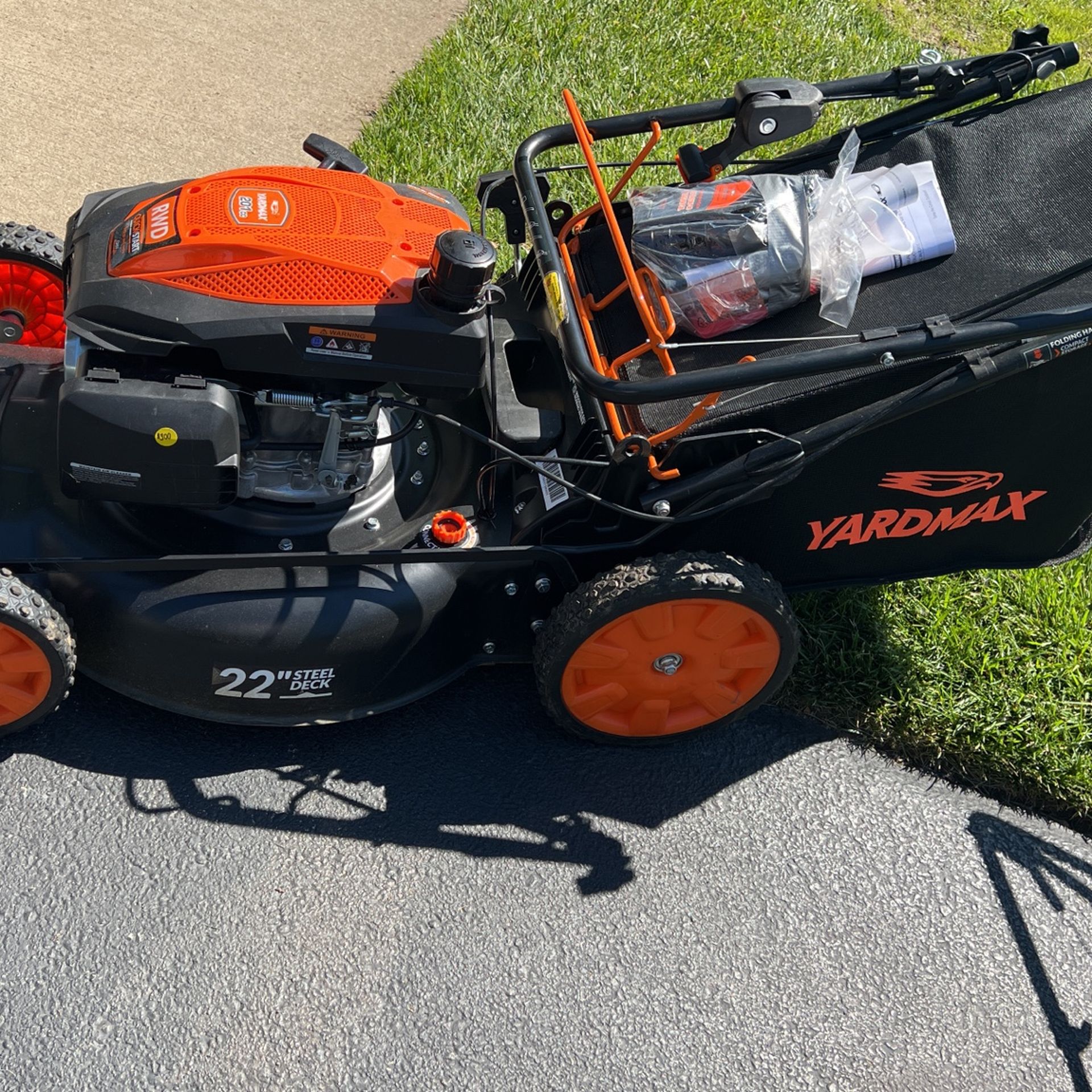 Price DropYardmax Mower Like New
