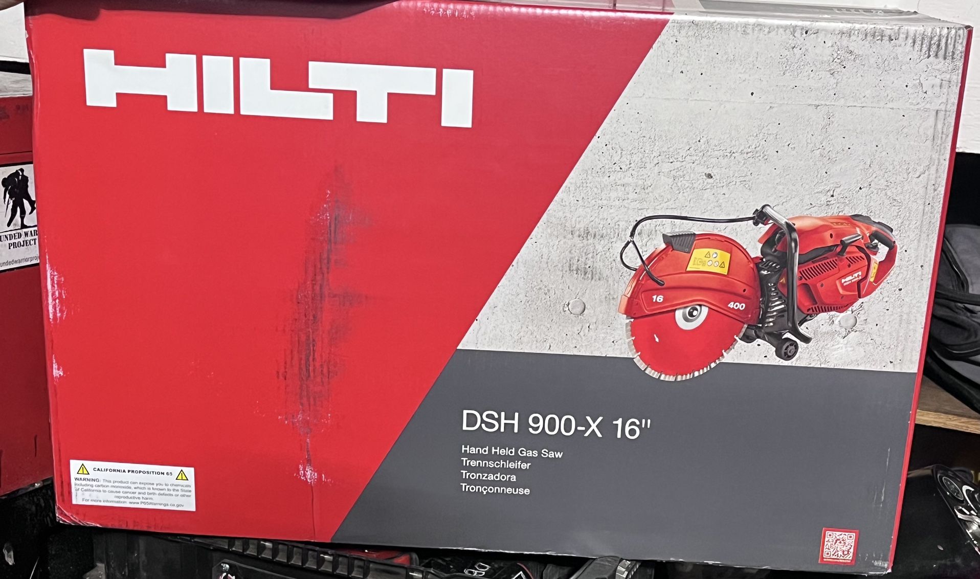 Hilti Hand Held Concrete Saw 