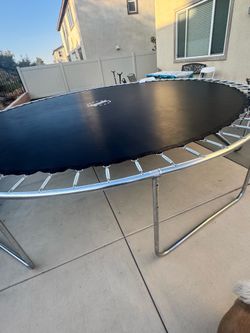 Trampoline with net included. New.
