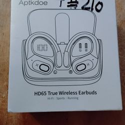 Aptkdoe Hd65 True Wireless Earbuds 