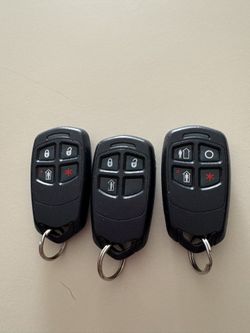 Set Of 3 ADT Key Fobs 