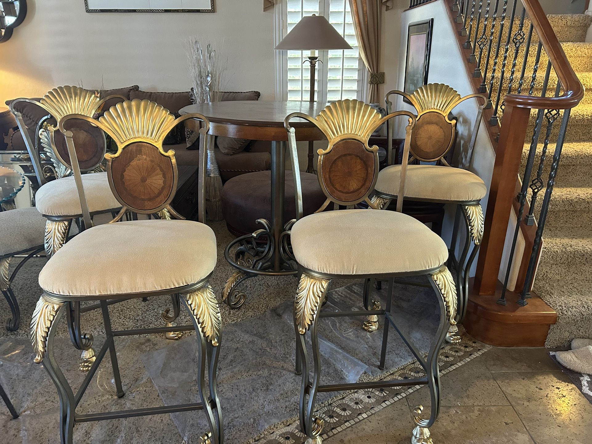 Gorgeous Ashley Hi Top Dining Set