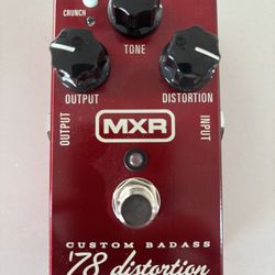 MXR Custom Badass ’78 Distortion Guitar Pedal