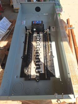 (Not quite) NEMA 3 Eaton 200A load center
