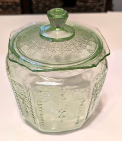 Vintage Anchor Hocking Biscuit Jar