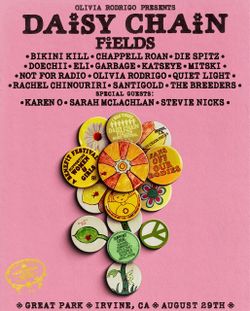 Tickets - Daisy Chain Fields x Olivia Rodrigo GA Tickets