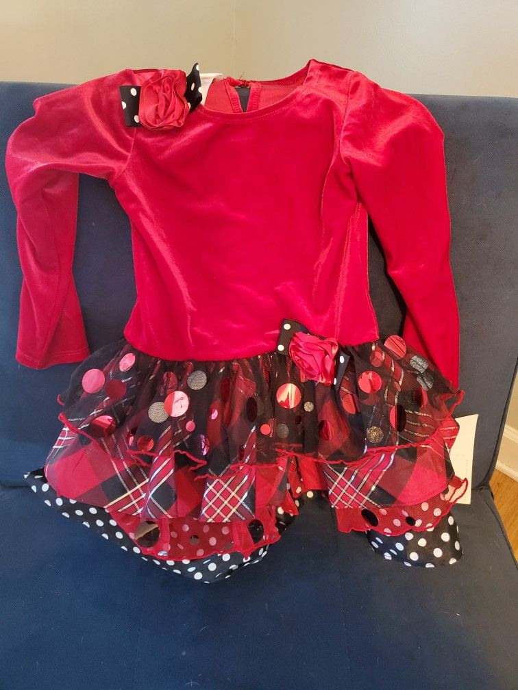 Size 4 NWT Christmas Dress