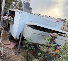 Utility truck bed Trailer