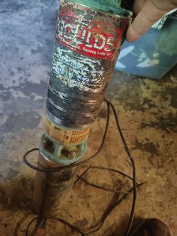 I Have A Smurgible Well Pump Works Good