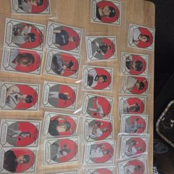 27 mini cracker jacks cards 