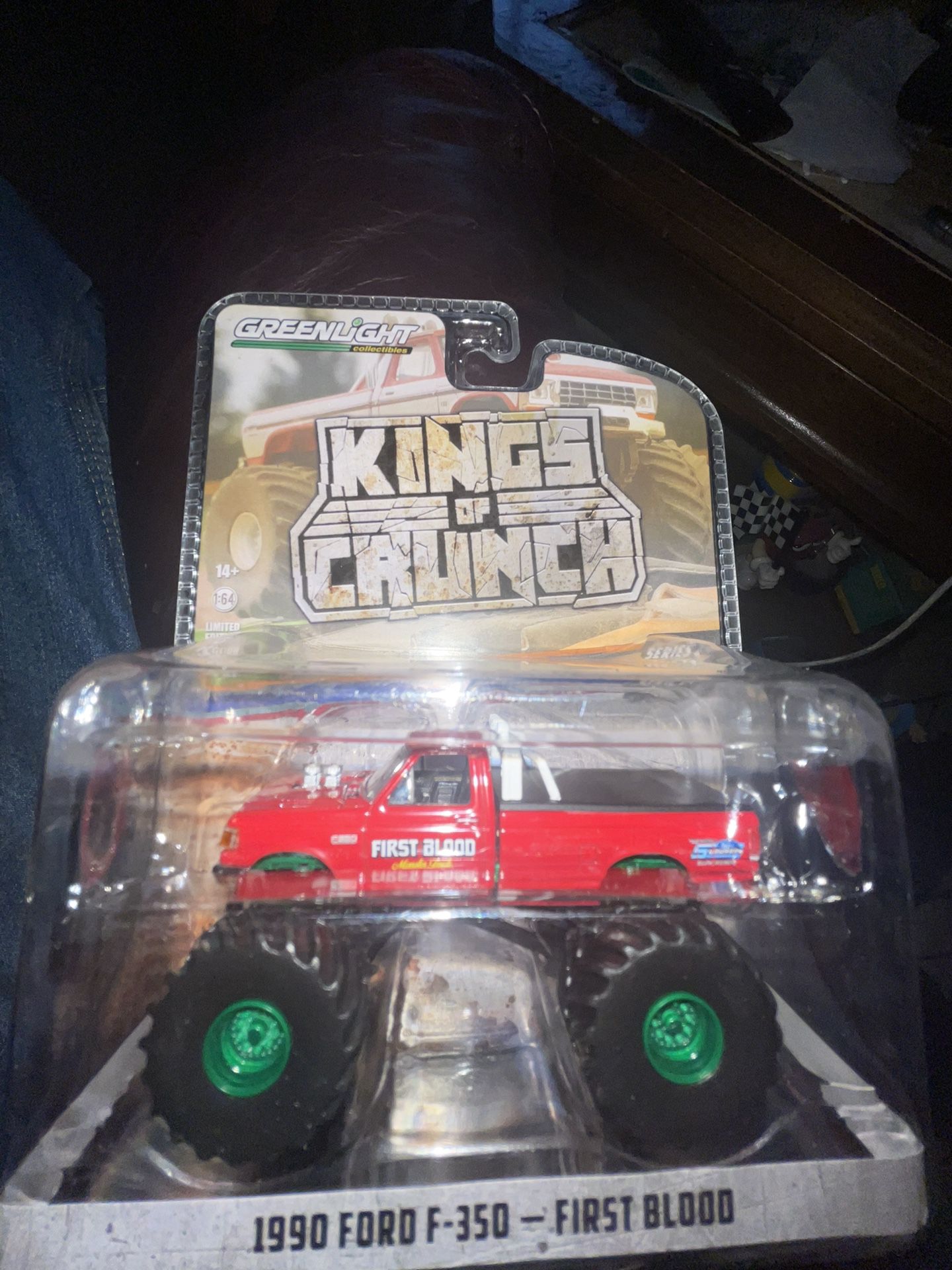 GREENLIGHT GREEN MACHINE KINGS OF CRUNCH FORD F-350-First Blood 