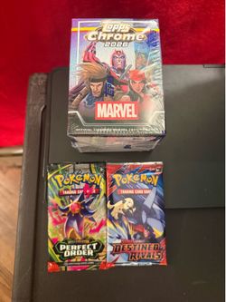 Marvel and Pokemon Cards