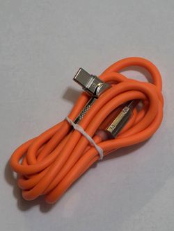 Fast Charge USB to Type-C Cable 180° Rotating Head (1.5M / Orange)
