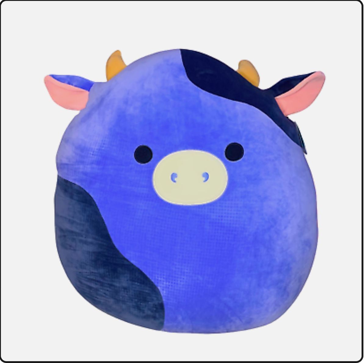 Giant Squishmallow Ingrid Purple Cow