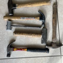 Lot Of 6 Hammers