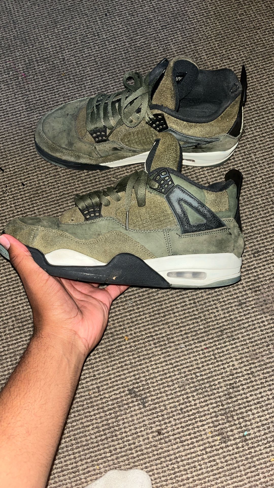 Olive green 4s