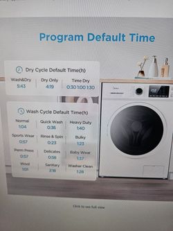 All in one Washing Dryer. 120v