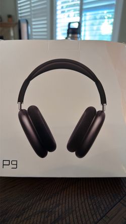 P9 Black wireless Headphones