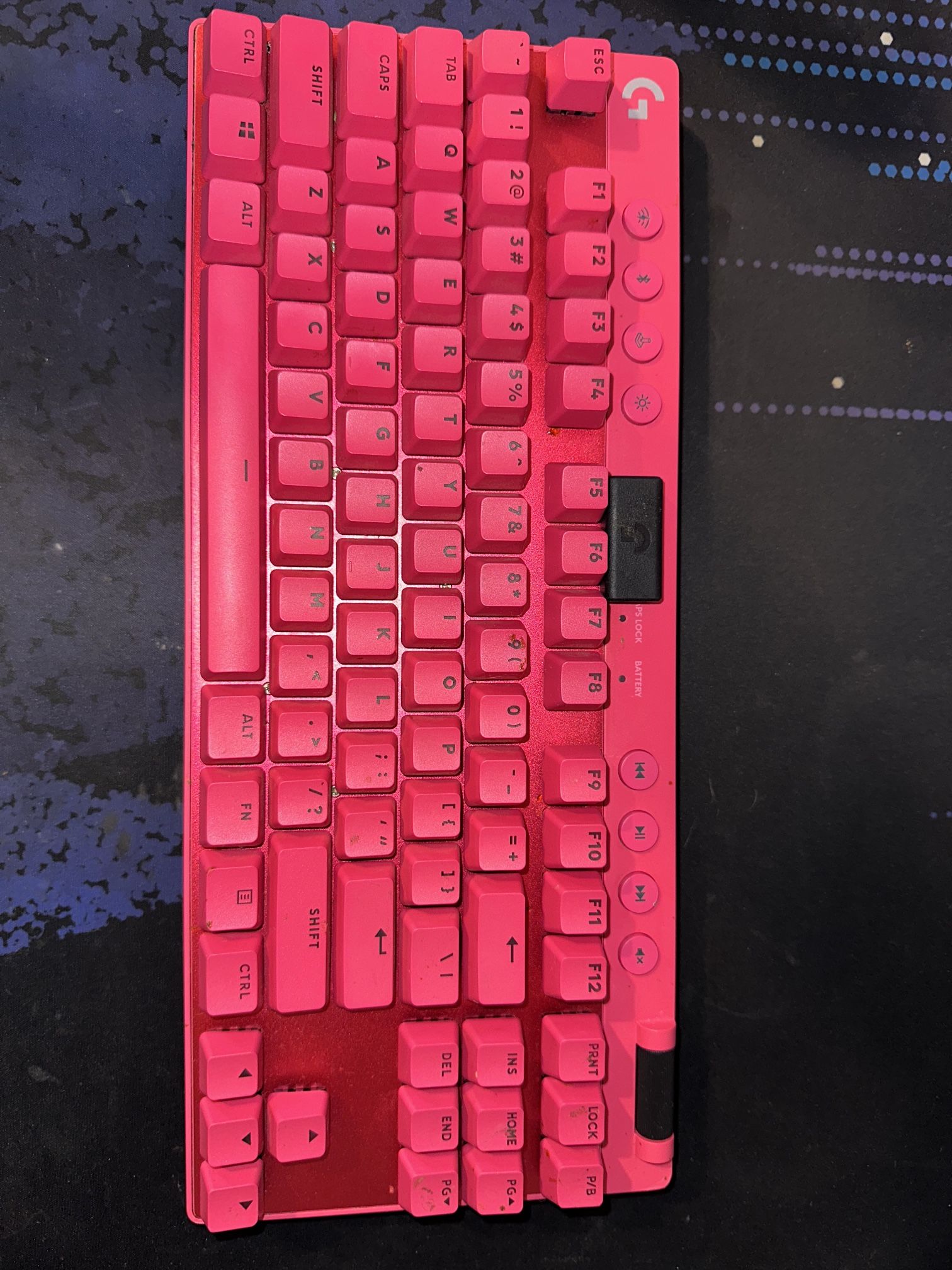 Logitech PRO X TKL LIGHTSPEED limited Edition PINK Anodize AC ALUMINUM 