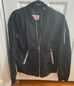 Levis Black Bomber Jacket