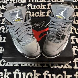 Jordan 4 Cool Grey 2019