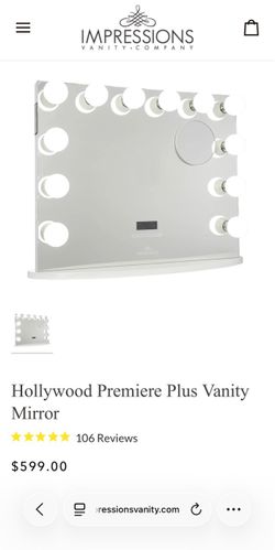 Impressions vanity Hollywood mirror