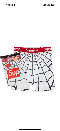 Supreme X spiderman briefs